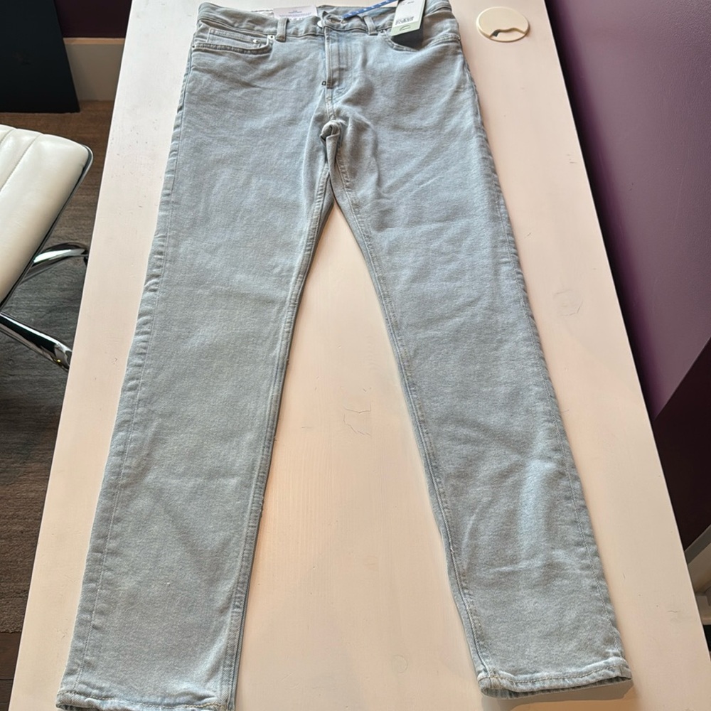 H&M Washed Jeans Stretch Slim W28 L30